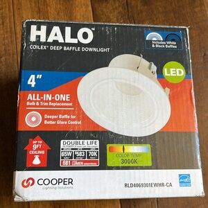HALO Coulex Deep Baffle Downlight